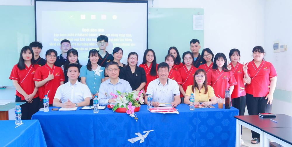 LHU đón tiếp đoàn KATO PLEASURE GROUP (KPG)