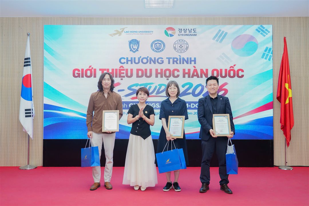 Đại diện 03 trường Đại học Hàn Quốc 