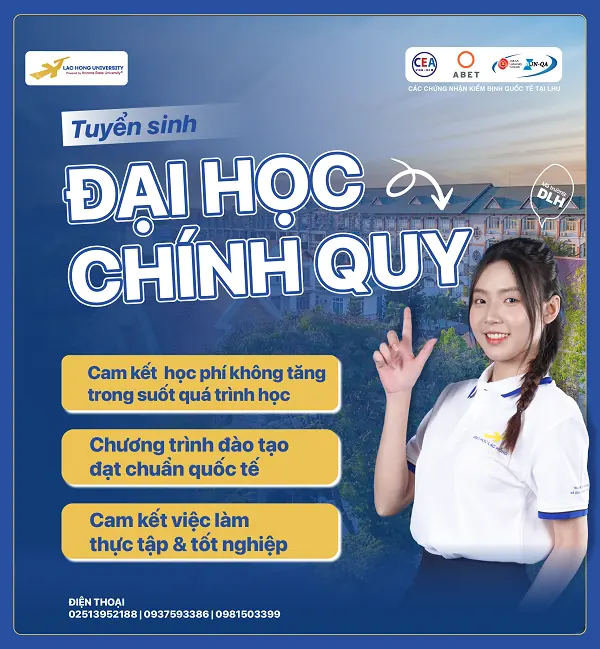 Tuyển sinh đại học chính quy Đại học Lạc Hồng
